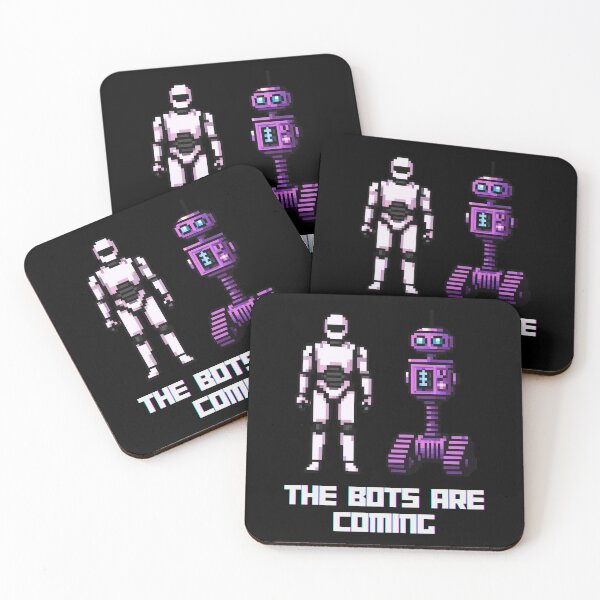 Item preview, Humanoid Robot The Bots Are Coming AI Sci Fi Futuristic Android AI Tech Graphic Tee designed and sold by TEEJAMBOREE.