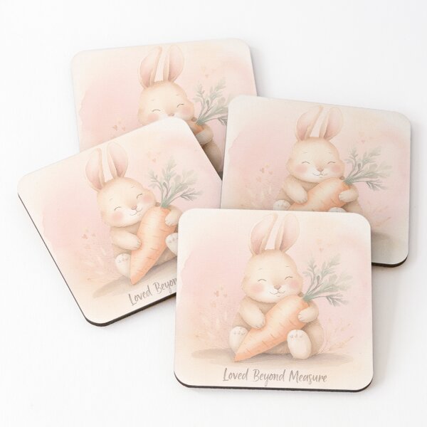 Item preview, Loved Beyond Measure - Rabbits and Carrots Love designed and sold by FehlingMedia.