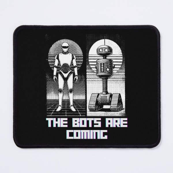 Item preview, Humanoid Robot The Bots Are Coming AI Sci Fi Futuristic Android AI Tech Graphic Tee designed and sold by TEEJAMBOREE.