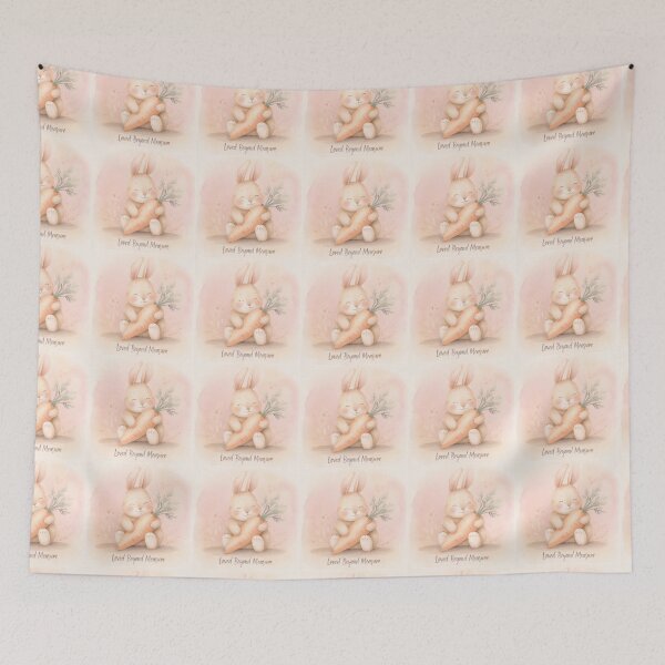 Item preview, Loved Beyond Measure - Rabbits and Carrots Love designed and sold by FehlingMedia.