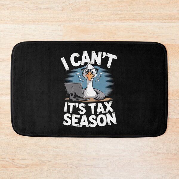 Item preview, I Can't It's Tax Season Stressed Accountant Tax Season Humor designed and sold by Say It With Ink.