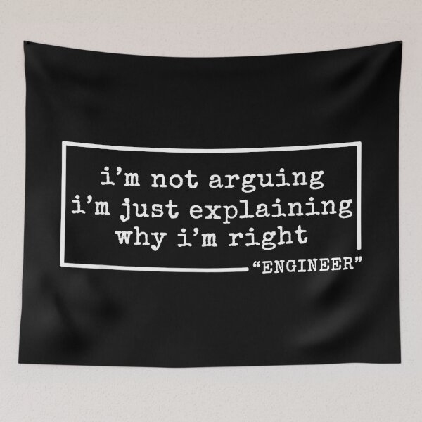 Item preview, I'm Not Arguing, I'm Just Explaining Why I'm Right designed and sold by mkrcsuuh2.
