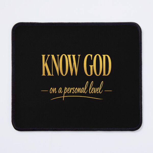 Item preview, Know God on a personal level designed and sold by The Voice.