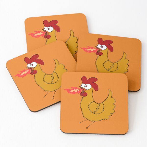 Item preview, Gilbert the Fire Breathing Chicken of Doom (Redux Edition) designed and sold by MM92.