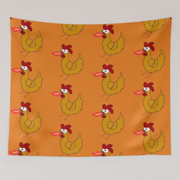 Item preview, Gilbert the Fire Breathing Chicken of Doom (Redux Edition) designed and sold by MM92.