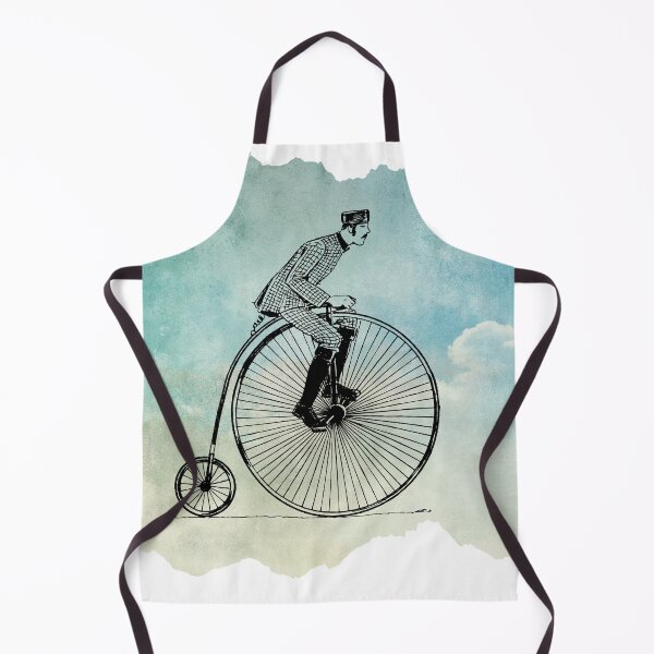 Item preview, Vintage Penny Farthing Cyclist Illustration designed and sold by area248.