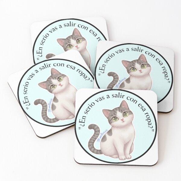 Item preview, Sarcastic Cat Sticker - The Look of Judgment designed and sold by MichiNotas.