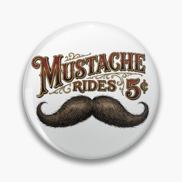 Item preview, Mustache Rides 5¢ • The Five-Cent Tickler designed and sold by graficsfx.