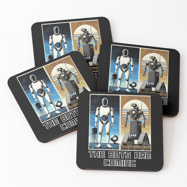 Item preview, Humanoid Robot The Bots Are Coming AI Sci Fi Futuristic Android AI Tech Graphic Tee designed and sold by TEEJAMBOREE.