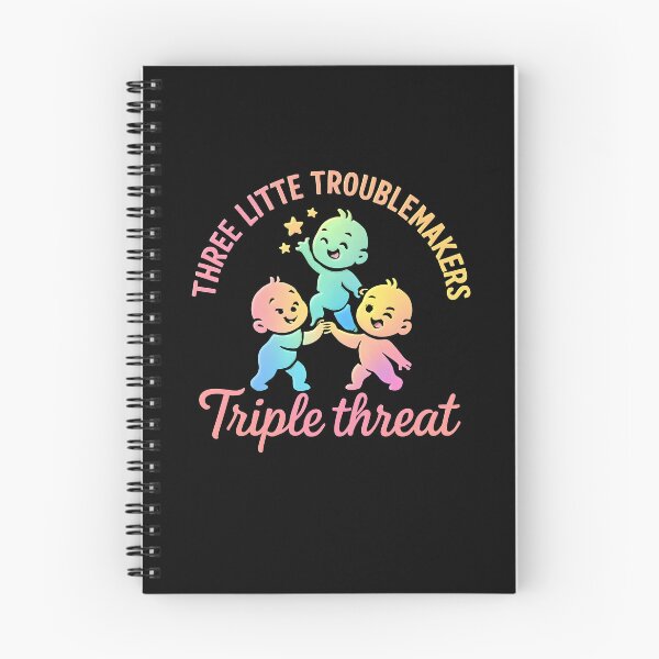 Item preview, Pastel Triple Threat Troublemakers designed and sold by SiarheiYur.