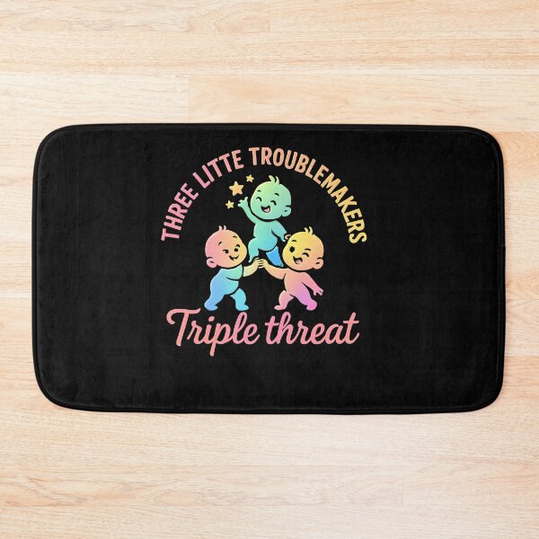 Item preview, Pastel Triple Threat Troublemakers designed and sold by SiarheiYur.