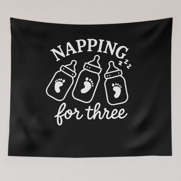 Item preview, Napping Three Baby Bottles designed and sold by SiarheiYur.