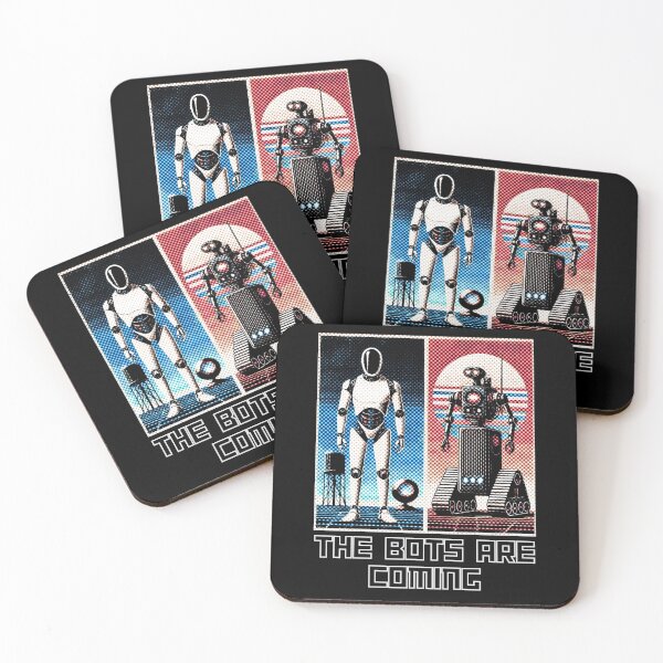 Item preview, Humanoid Robot The Bots Are Coming AI Sci Fi Futuristic Android AI Tech Graphic Tee designed and sold by TEEJAMBOREE.