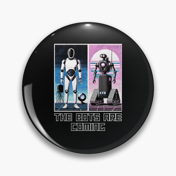 Item preview, Humanoid Robot The Bots Are Coming AI Sci Fi Futuristic Android AI Tech Graphic Tee designed and sold by TEEJAMBOREE.