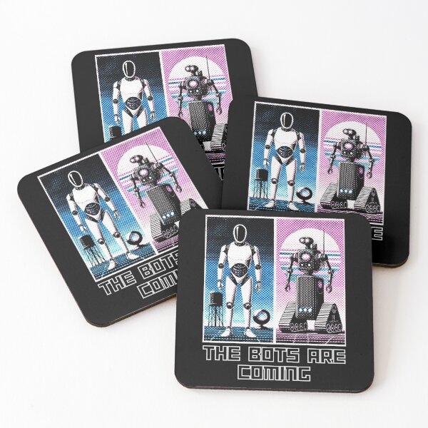 Item preview, Humanoid Robot The Bots Are Coming AI Sci Fi Futuristic Android AI Tech Graphic Tee designed and sold by TEEJAMBOREE.