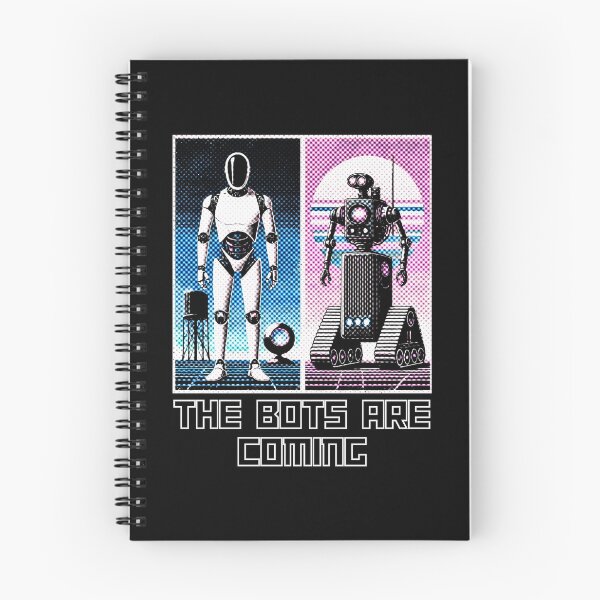 Item preview, Humanoid Robot The Bots Are Coming AI Sci Fi Futuristic Android AI Tech Graphic Tee designed and sold by TEEJAMBOREE.