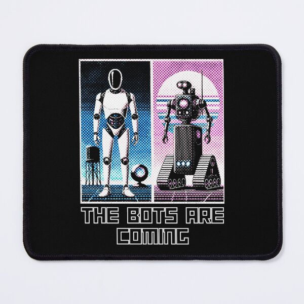 Item preview, Humanoid Robot The Bots Are Coming AI Sci Fi Futuristic Android AI Tech Graphic Tee designed and sold by TEEJAMBOREE.