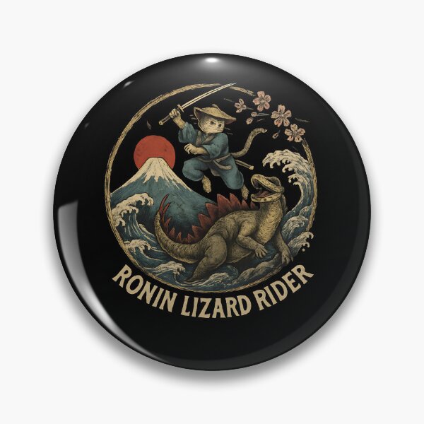 Item preview, Ronin Lizard Rider Samurai Dinosaur designed and sold by SiarheiYur.