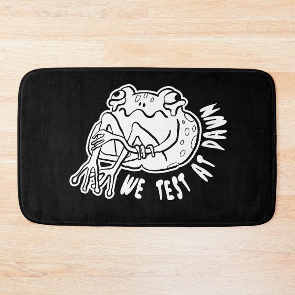 Item preview, We Test At Dawn Funny Frog Test Day | Minimal Line Frog Funny School Design designed and sold by PROPera-design.