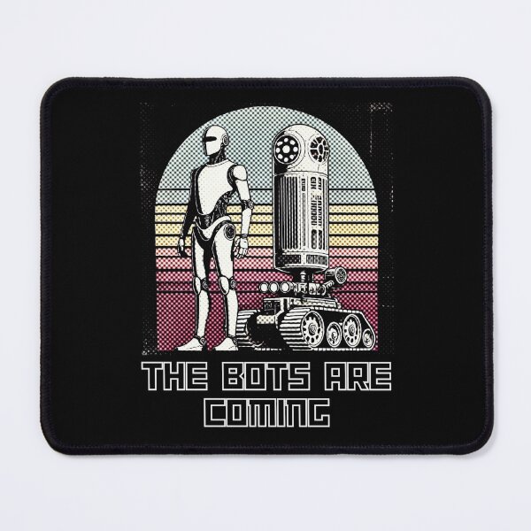 Item preview, Humanoid Robot The Bots Are Coming AI Sci Fi Futuristic Android AI Tech Graphic Tee designed and sold by TEEJAMBOREE.