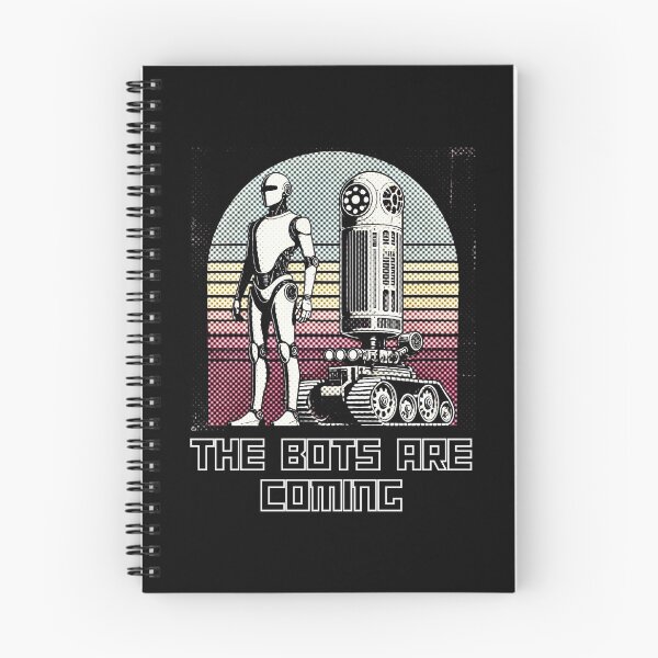 Item preview, Humanoid Robot The Bots Are Coming AI Sci Fi Futuristic Android AI Tech Graphic Tee designed and sold by TEEJAMBOREE.