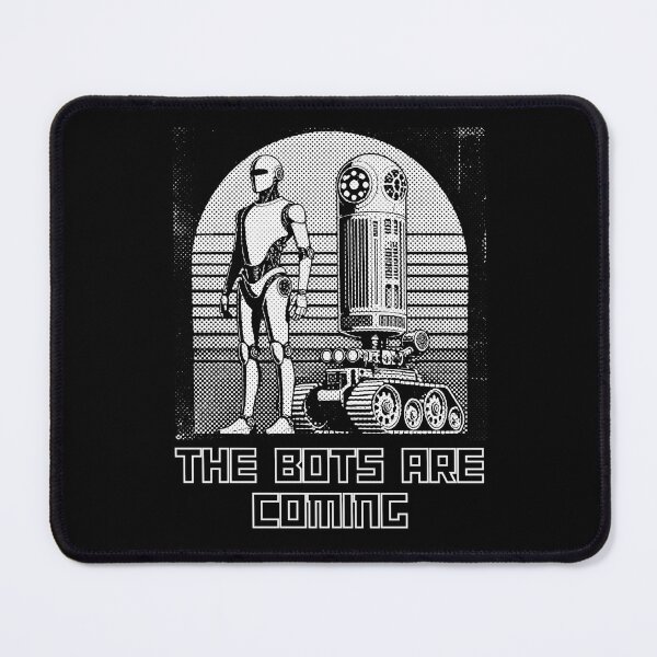 Item preview, Humanoid Robot The Bots Are Coming AI Sci Fi Futuristic Android AI Tech Graphic Tee designed and sold by TEEJAMBOREE.