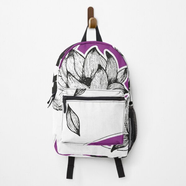 Item preview, Lotus and Kanji Japanese Style Purple designed and sold by JGGraphdesign.