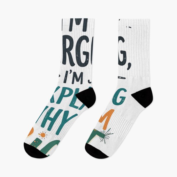 Item preview, I'm Not Arguing, I'm Just Explaining Why I'm Right designed and sold by mkrcsuuh2.