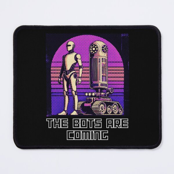 Item preview, Humanoid Robot The Bots Are Coming AI Sci Fi Futuristic Android AI Tech Graphic Tee designed and sold by TEEJAMBOREE.