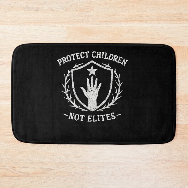 Item preview, Protect Children Not Elites Shield designed and sold by SiarheiYur.
