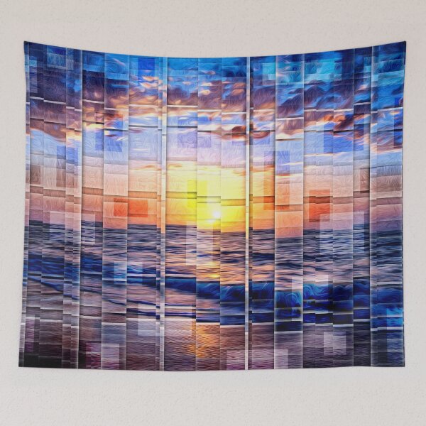 Item preview, Vibrant Geometric Sunset designed and sold by Phil Perkins.