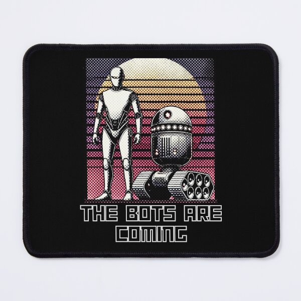 Item preview, Humanoid Robot The Bots Are Coming AI Sci Fi Futuristic Android AI Tech Graphic Tee designed and sold by TEEJAMBOREE.