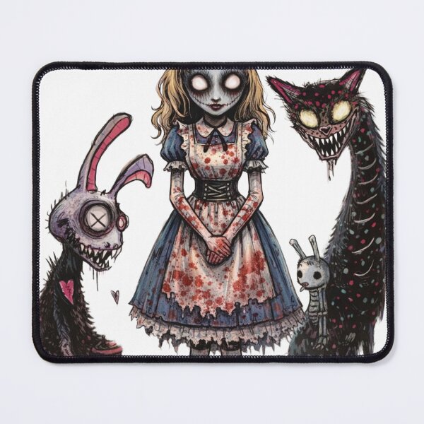 Item preview, Gothic Bloody Alice Art - Dark Twisted Wonderland Illustration designed and sold by kitastylish.