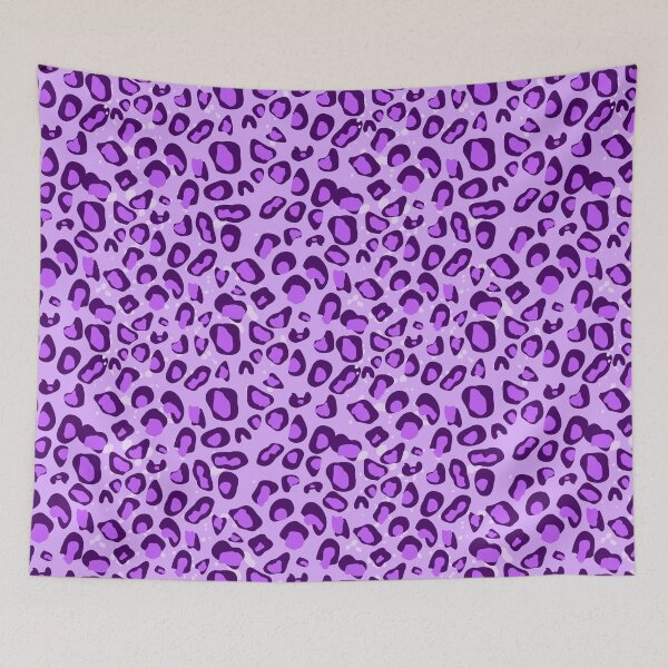 Item preview, Purple Leopard print patterned designed and sold by findlost.