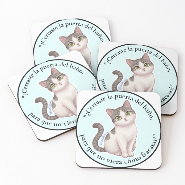 Item preview, Sarcastic Cat Sticker - The Look of Judgment designed and sold by MichiNotas.