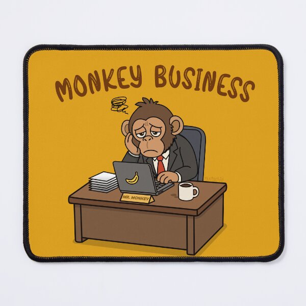 Item preview, Monkey Business designed and sold by Mustachio-Draws.