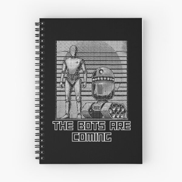 Item preview, Humanoid Robot The Bots Are Coming AI Sci Fi Futuristic Android AI Tech Graphic Tee designed and sold by TEEJAMBOREE.