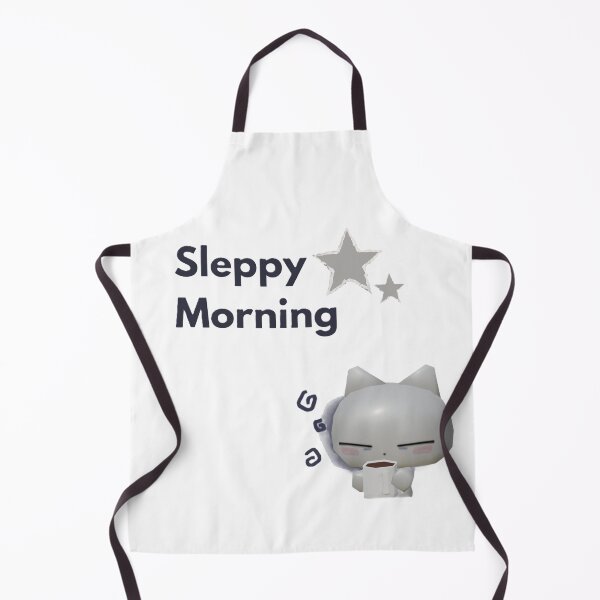 Item preview, Sleepy morning drinking coffee designed and sold by Melnzt-designs.