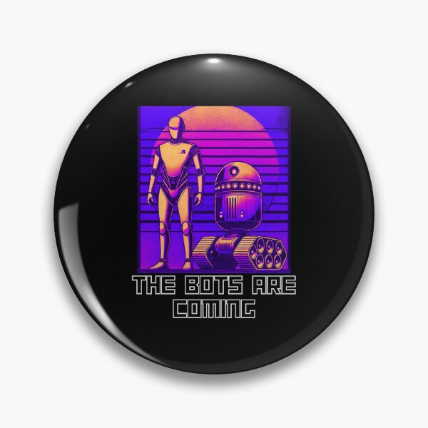 Item preview, Humanoid Robot The Bots Are Coming AI Sci Fi Futuristic Android AI Tech Graphic Tee designed and sold by TEEJAMBOREE.