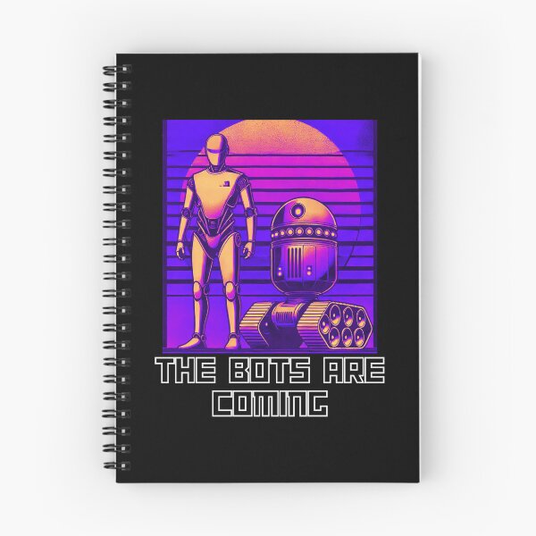 Item preview, Humanoid Robot The Bots Are Coming AI Sci Fi Futuristic Android AI Tech Graphic Tee designed and sold by TEEJAMBOREE.