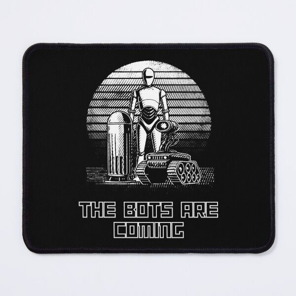 Item preview, Humanoid Robot The Bots Are Coming AI Sci Fi Futuristic Android AI Tech Graphic Tee designed and sold by TEEJAMBOREE.