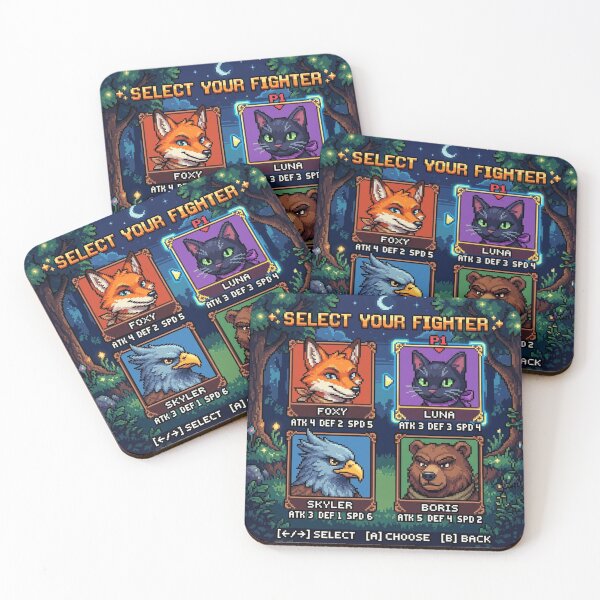Item preview, Character select designed and sold by The King's general goods.