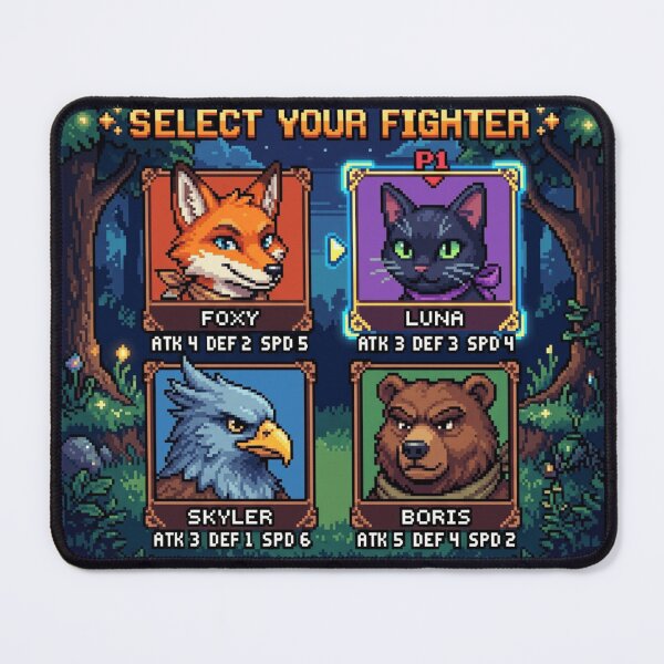 Item preview, Character select designed and sold by The King's general goods.