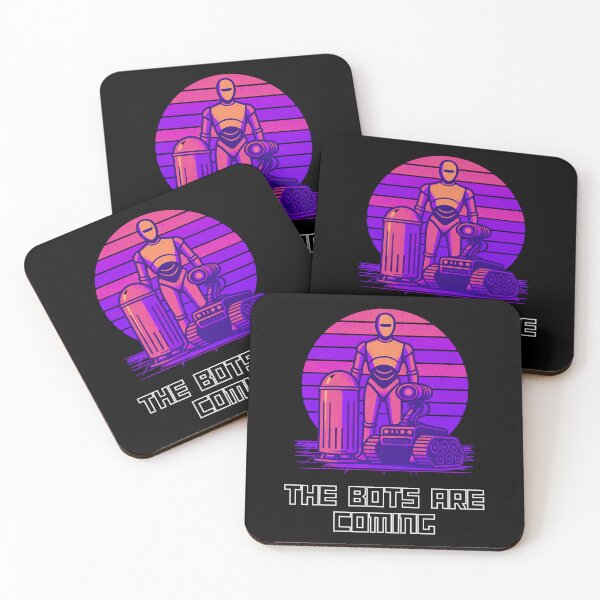 Item preview, Humanoid Robot The Bots Are Coming AI Sci Fi Futuristic Android AI Tech Graphic Tee designed and sold by TEEJAMBOREE.