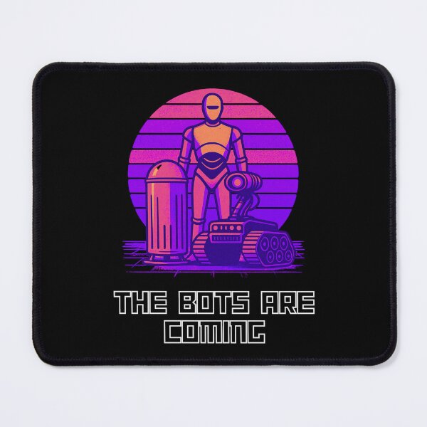 Item preview, Humanoid Robot The Bots Are Coming AI Sci Fi Futuristic Android AI Tech Graphic Tee designed and sold by TEEJAMBOREE.
