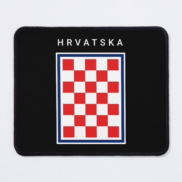 Item preview, Hrvatska Checker Blue Border designed and sold by Zamian86.