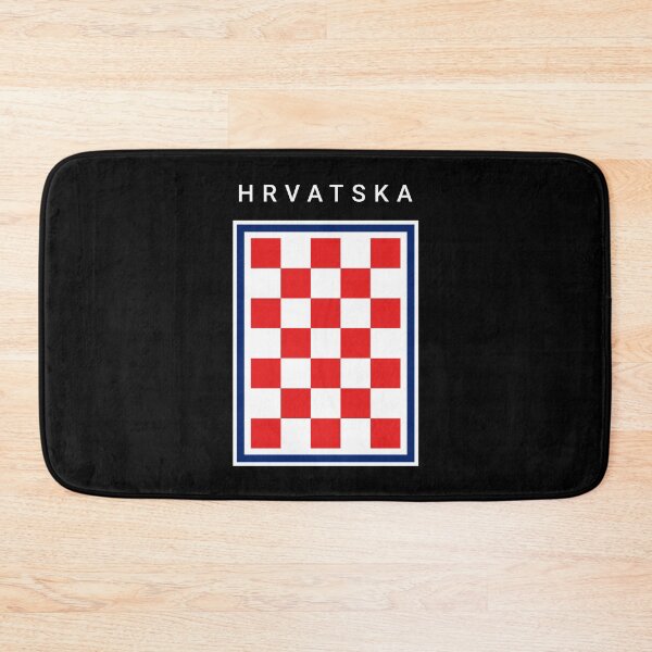Item preview, Hrvatska Checker Blue Border designed and sold by Zamian86.