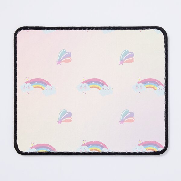Item preview, Cute Pastel Rainbow Pattern – Kawaii Clouds & Stars Aesthetic Design designed and sold by Mobile Cases Store.
