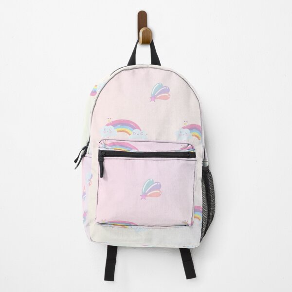 Item preview, Cute Pastel Rainbow Pattern – Kawaii Clouds & Stars Aesthetic Design designed and sold by Mobile Cases Store.