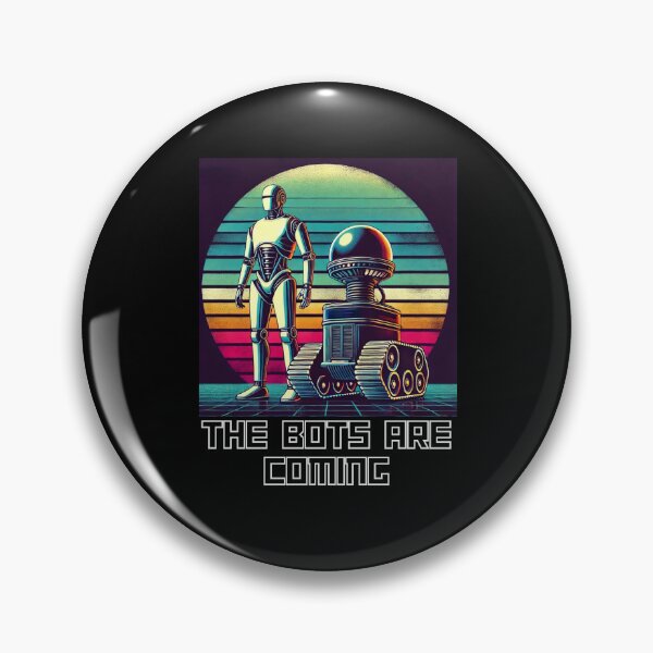 Item preview, Humanoid Robot The Bots Are Coming AI Sci Fi Futuristic Android AI Tech Graphic Tee designed and sold by TEEJAMBOREE.